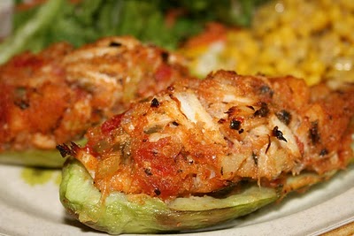 Stuffed Mirliton with Shrimp and Crabmeat Louisiana Kitchen & Culture